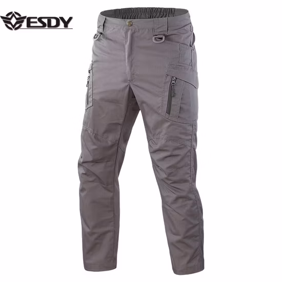 Esdy 8 색 IX9 남성 전술 격자 무늬 바지